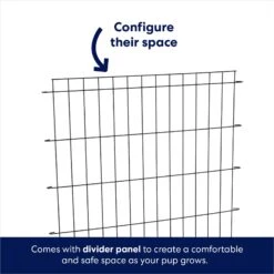 Frisco Heavy Duty Fold & Carry Double Door Collapsible Wire Dog Crate -Dog - Cat Shop 109789 PT4. AC SS1800 V1667228667