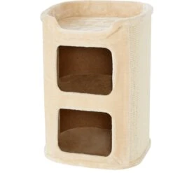 Frisco 24-in 2-Story Faux Fur Cat Condo -Dog - Cat Shop 128083 PT5. AC SS1800 V1584453167