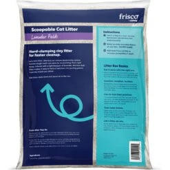 Frisco Lavender Fields Scented Clumping Clay Cat Litter, 40-lb Bag -Dog - Cat Shop 142651 PT2. AC SS1800 V1657655544