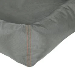 Frisco Rectangular Bolster Dog Bed W/Removable Cover, Dark Gray -Dog - Cat Shop 144865 PT5. AC SS1800 V1578443428