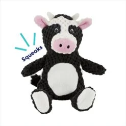 Frisco Cow Textured Plush Squeaky Dog Toy -Dog - Cat Shop 147059 PT2. AC SS1800 V1691776574