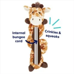Frisco Giraffe Bungee Plush Squeaky Dog Toy 8 Frisco Giraffe Bungee Plush Squeaky Dog Toy -Dog - Cat Shop 152822 PT2. AC SS1800 V1686579683