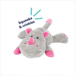 Frisco Rhino Corduroy Plush Squeaky Dog Toy -Dog - Cat Shop 152828 PT2. AC SS1800 V1695671061