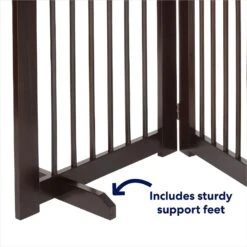 Frisco Deluxe Configurable 4-Panel Wood Dog Gate -Dog - Cat Shop 156793 PT6. AC SS1800 V1666119641