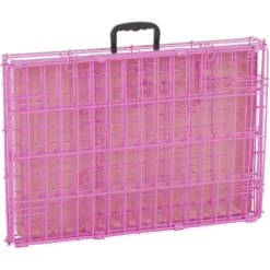 Frisco Fold & Carry Single Door Collapsible Wire Dog Crate, Pink -Dog - Cat Shop 160806 PT5. AC SS1800 V1561066320