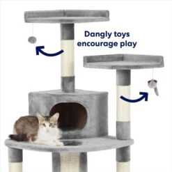 Frisco 48-in Faux Fur Cat Tree & Condo -Dog - Cat Shop 163748 PT2. AC SS1800 V1667227026
