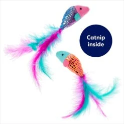 Frisco Sparkle Fish Plush Cat Toy With Catnip -Dog - Cat Shop 166361 PT2. AC SS1800 V1686579217