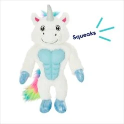 Frisco Unicorn Muscle Plush Squeaky Dog Toy -Dog - Cat Shop 174717 PT2. AC SS1800 V1695748897