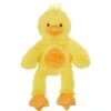Frisco Duck Plush With Inside Rope Squeaky Dog Toy