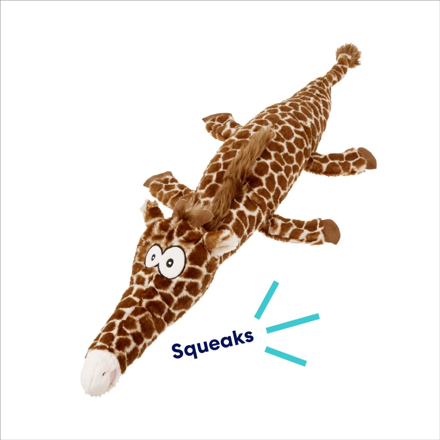 Frisco Giraffe Wagazoo Plush Squeaky Dog Toy 3 Frisco Giraffe Wagazoo Plush Squeaky Dog Toy - Image 3