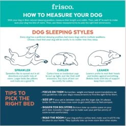 Frisco Orthopedic Rectangular Bolster Cat & Dog Bed W/Removable Cover -Dog - Cat Shop 210226 PT3. AC SS1800 V1633991559