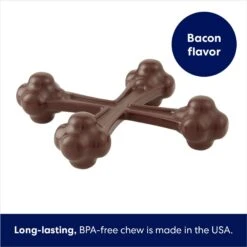 Frisco Bacon Flavor Tough Nylon Dog Chew Toy -Dog - Cat Shop 213430 PT2. AC SS1800 V1691783910