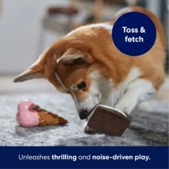 Frisco Ice Cream Sandwich & Ice Cream Cone Latex Squeaky Dog Toy -Dog - Cat Shop 213840 PT3. AC SS1800 V1695242030