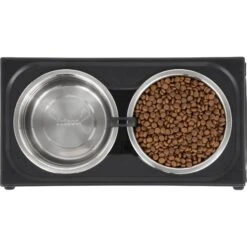 Frisco Stainless Steel Bowls With Adjustable Elevated Holder -Dog - Cat Shop 216015 PT4. AC SS1800 V1591020390