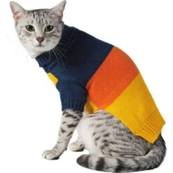 Frisco Colorblock Dog & Cat Turtleneck Sweater With Sleeves -Dog - Cat Shop 223819 PT2. AC SS1800 V1599481036