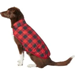 Frisco Quilted Water-Resistant Reversible Insulated Dog & Cat Jacket -Dog - Cat Shop 223922 PT2. AC SS1800 V1599486113