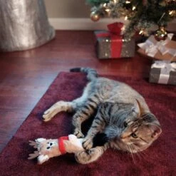 Frisco Holiday Reindeer Plush Kicker Cat Toy With Catnip -Dog - Cat Shop 228553 PT2. AC SS1800 V1602172632