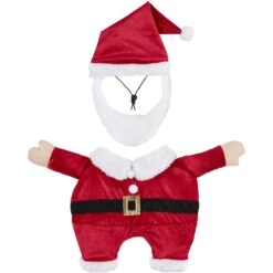 Frisco Front Walking Santa Dog & Cat Costume, 1 Count -Dog - Cat Shop 228785 PT4. AC SS1800 V1600708691