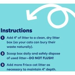 Frisco Lightweight Unscented Clumping Cat Litter -Dog - Cat Shop 230716 PT5. AC SS1800 V1657656284