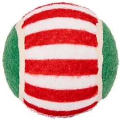 Frisco Holiday Wreath Fetch Squeaky Tennis Ball Dog Toy -Dog - Cat Shop 233189 PT2. AC SS1800 V1665759769