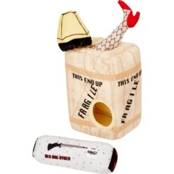 Frisco Holiday Fragile Box Hide & Seek Puzzle Plush Squeaky Dog Toy -Dog - Cat Shop 233274 PT3. AC SS1800 V1600882257