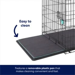 Frisco Heavy Duty Enhanced Lock Double Door Fold & Carry Wire Dog Crate & Mat Kit -Dog - Cat Shop 233736 PT4. AC SS1800 V1671661416