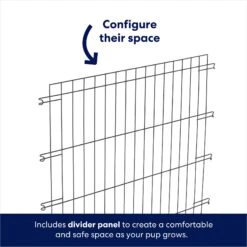 Frisco Heavy Duty Enhanced Lock Double Door Fold & Carry Wire Dog Crate & Mat Kit -Dog - Cat Shop 233736 PT6. AC SS1800 V1671661487