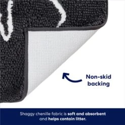 Frisco Microfiber Chenille Fish Bone Litter Mat -Dog - Cat Shop 236242 PT2. AC SS1800 V1676556263