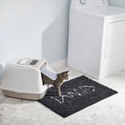 Frisco Microfiber Chenille Fish Bone Litter Mat -Dog - Cat Shop 236242 PT4. AC SS1800 V1606833806
