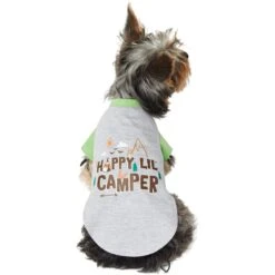 Frisco Happy Lil' Camper Dog & Cat T-Shirt -Dog - Cat Shop 248789 PT3. AC SS1800 V1673303460