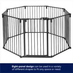 Frisco Steel 8-Panel Configurable Dog Gate & Playpen -Dog - Cat Shop 250603 PT3. AC SS1800 V1666119611