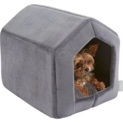 Frisco House Cave Cat & Dog Covered Bed -Dog - Cat Shop 251241 PT3. AC SS1800 V1615523207