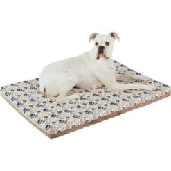 Frisco Micro Terry & Novelty Print Reversible Orthopedic Dog Crate Mat -Dog - Cat Shop 255345 PT2. AC SS1800 V1616087643