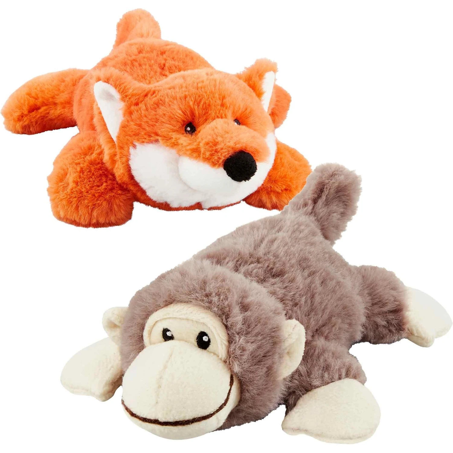 Frisco Monkey Plush Squeaky Dog Toy & Frisco Fox Plush Squeaky Dog Toy 1 Frisco Monkey Plush Squeaky Dog Toy & Frisco Fox Plush Squeaky Dog Toy