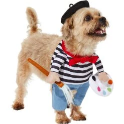 Frisco Front Walking French Artist Dog & Cat Costume -Dog - Cat Shop 260956 PT3. AC SS1800 V1624453662
