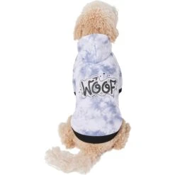 Frisco Woof Tiedye Print Dog & Cat Hoodie -Dog - Cat Shop 267986 PT2. AC SS1800 V1637649411