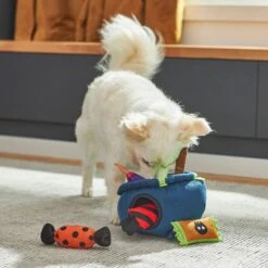 Frisco Halloween Candy Cauldron Hide & Seek Puzzle Plush Squeaky Dog Toy -Dog - Cat Shop 270490 PT3. AC SS1800 V1689878557