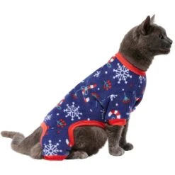 Frisco Snowy Nights Dog & Cat Cozy Polar Fleece PJs -Dog - Cat Shop 276448 PT2. AC SS1800 V1637683010
