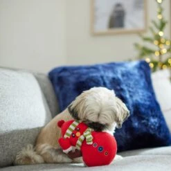 Frisco Holiday Naughty Or Nice Snowman Reversible Plush Squeaky Dog Toy -Dog - Cat Shop 287219 PT3. AC SS1800 V1632774615
