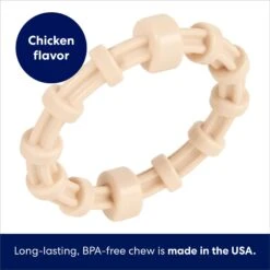 Frisco Ring Tough Nylon Chew Dog Toy, Chicken Flavor -Dog - Cat Shop 290533 PT2. AC SS1800 V1695760929