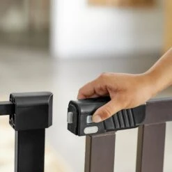 Frisco Wood & Metal Extra Wide Auto-close Dog Gate -Dog - Cat Shop 306525 PT4. AC SS1800 V1632938933