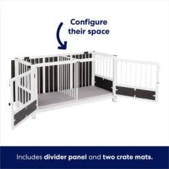 Frisco "Roma" Dog Crate Credenza & Mat -Dog - Cat Shop 315189 PT4. AC SS1800 V1636564342