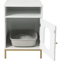 Frisco Elevated Side Table Litter Box Cover -Dog - Cat Shop 322627 PT3. AC SS1800 V1653421283