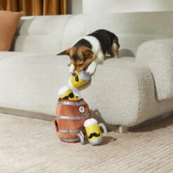 Frisco Beer & Keg Plush Squeaky Dog Toy, 4 Count -Dog - Cat Shop 327047 PT3. AC SS1800 V1648667317