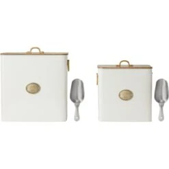 Frisco Premium Airtight Dog & Cat Food Storage Canister With Scoop -Dog - Cat Shop 331486 PT5. AC SS1800 V1657656891