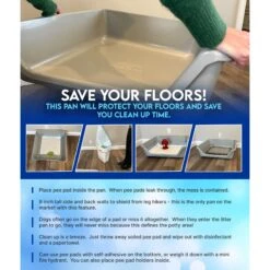 Shirley K's Senior Cat Litter Box, X-Large -Dog - Cat Shop 347408 PT5. AC SS1800 V1679682947