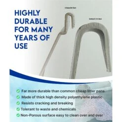 Shirley K's Senior Cat Litter Box, X-Large -Dog - Cat Shop 347408 PT6. AC SS1800 V1679682947