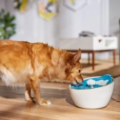 Frisco Ceramic Clouds Dog & Cat Fountain -Dog - Cat Shop 355803 PT4. AC SS1800 V1665684810