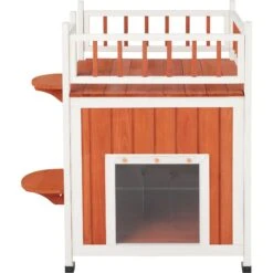 Frisco Outdoor Wooden Cat House With Elevated Balcony Steps 11 Frisco Outdoor Wooden Cat House With Elevated Balcony Steps -Dog - Cat Shop 360998 PT4. AC SS1800 V1658150650
