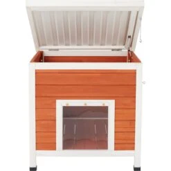 Frisco Outdoor Wooden Cat House With Retractable Roof -Dog - Cat Shop 361008 PT4. AC SS1800 V1658150709